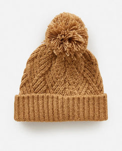 Groundswell Pom Pom Beanie - Sand