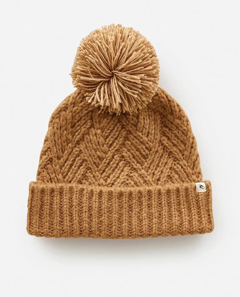 Groundswell Pom Pom Beanie - Sand