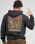 Load image into Gallery viewer, Less Blueys Hooded Pullover - Vintage Black

