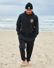 Load image into Gallery viewer, Surf Hueys Hooded Pullover - Washed Black
