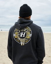 Load image into Gallery viewer, Surf Hueys Hooded Pullover - Washed Black
