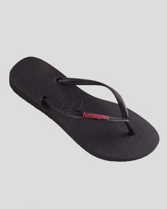 H Slim Logo Pop Us - Black Neon Pink