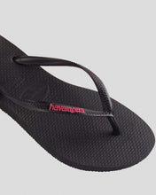 Load image into Gallery viewer, H Slim Logo Pop Us - Black Neon Pink

