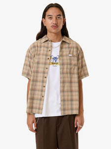 Hank Short Sleeve Work Shirt - Grey