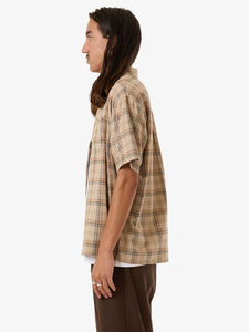 Hank Short Sleeve Work Shirt - Grey