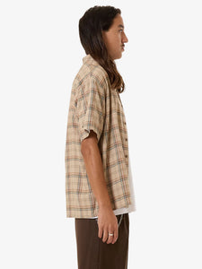 Hank Short Sleeve Work Shirt - Grey