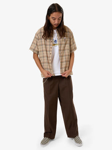 Hank Short Sleeve Work Shirt - Grey