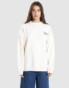 Signature Cocoon Panel Crew - Heritage  White