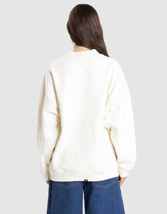 Signature Cocoon Panel Crew - Heritage  White