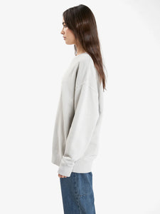 Minimal Thrills Slouch Crew - Oyster Grey