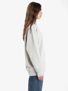 Minimal Thrills Slouch Crew - Oyster Grey