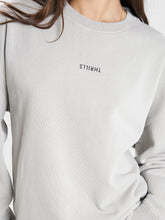 Load image into Gallery viewer, Minimal Thrills Slouch Crew - Oyster Grey
