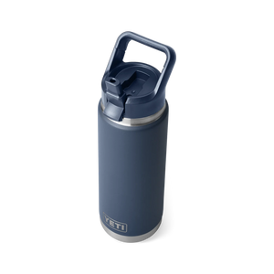 Rambler 26oz Straw Bottle - Navy