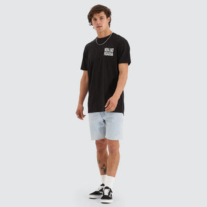 Redeemer Scoop Back Tee - Jet Black