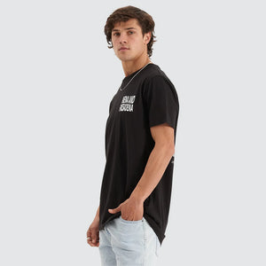 Redeemer Scoop Back Tee - Jet Black