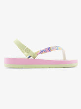 Load image into Gallery viewer, TW Pebbles Thong VI - WHITE/CRAZY PINK/ SOFT LIME
