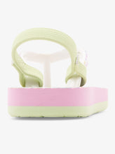 Load image into Gallery viewer, TW Pebbles Thong VI - WHITE/CRAZY PINK/ SOFT LIME
