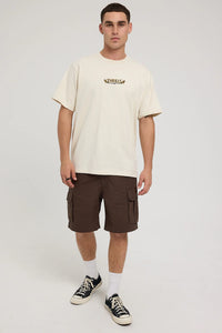 Slacker Union Cargo Short - tarmac