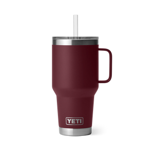 Rambler 35oz Straw Mug - Wild Vine Red