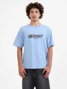 Horns Tee - Cerulean