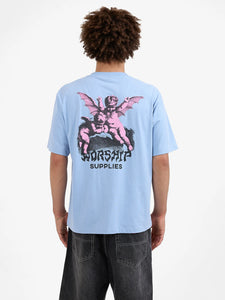 Horns Tee - Cerulean