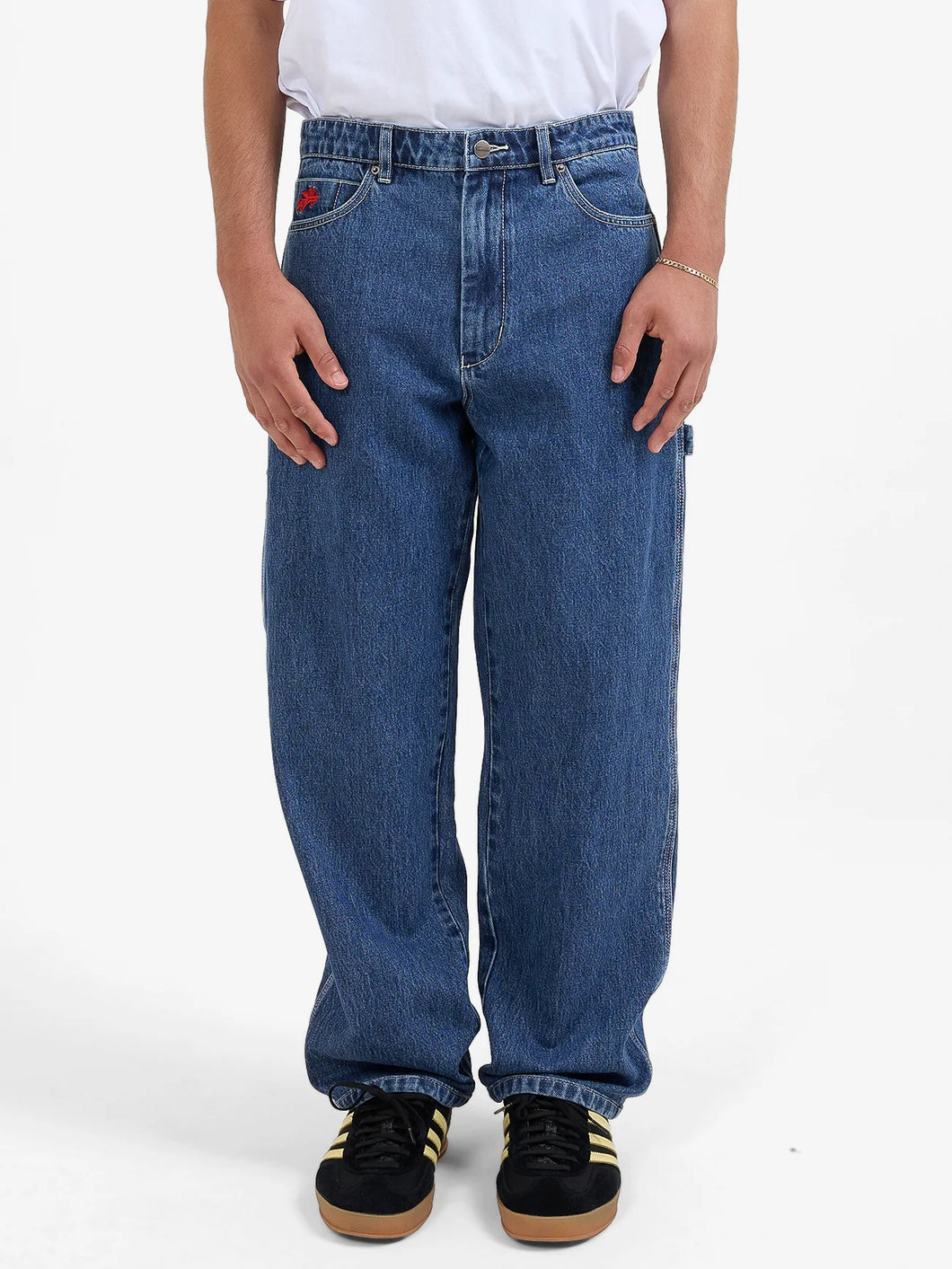 Playtime Carpenter Jean - Worn Blue Rinse