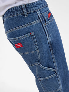 Playtime Carpenter Jean - Worn Blue Rinse