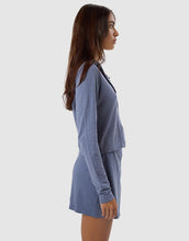 Load image into Gallery viewer, Hemp Collared Long Sleeve - Folkstone Grey
