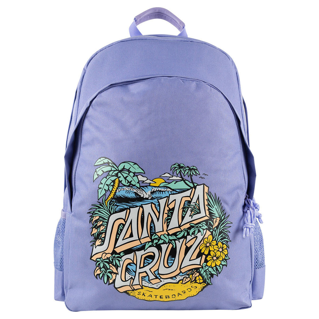 Aloha Dot Rounded Backpack - Iris