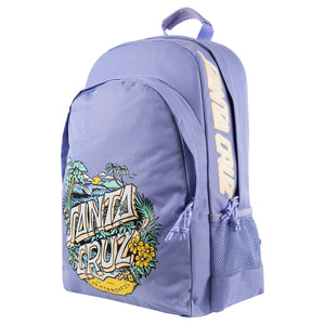 Aloha Dot Rounded Backpack - Iris