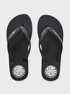 Icons Of Surf Bloom Open Toe - Black/ White