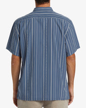 Load image into Gallery viewer, Sundays Jacquard SS Shirt - Smoke Blue
