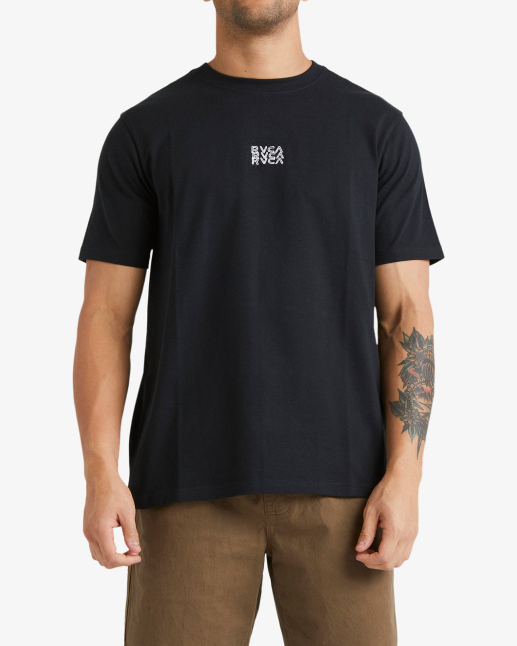 Stacked Tee - Black