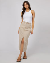 Load image into Gallery viewer, Pia Maxi Skirt - Beige
