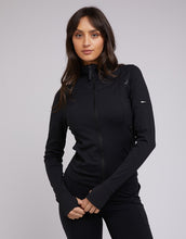 Load image into Gallery viewer, Active Zip Through - Black
