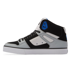 Pure High Top - Black White Blue