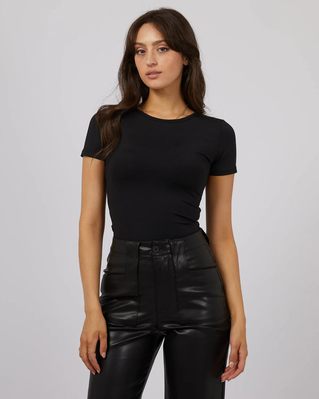 Eve Staple Top - Black