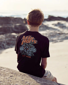 Crikey Gang Yth Tee - Black