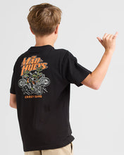 Load image into Gallery viewer, Crikey Gang Yth Tee - Black
