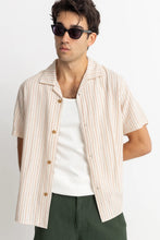 Load image into Gallery viewer, Vacation Stripe SS Shirt - Natural
