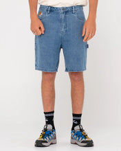 Load image into Gallery viewer, Dungaree Denim Walkshort - Middy Blue
