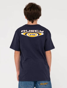 Irie Eye Boys Tee - Navy Blue