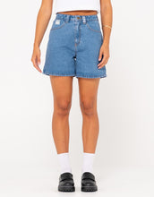 Load image into Gallery viewer, Cyprus High Denim Short- Sea Blue
