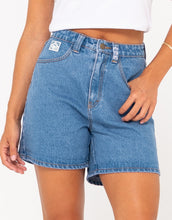 Load image into Gallery viewer, Cyprus High Denim Short- Sea Blue
