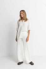 Load image into Gallery viewer, Dune Wide Leg Knit Pant - White
