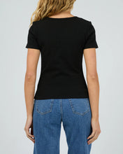 Load image into Gallery viewer, Mia Tee - Black
