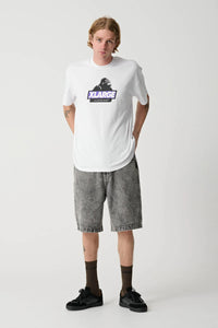 Slanted Ss Tee - White