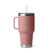 Load image into Gallery viewer, Rambler 35oz Straw Mug - Sandstone Pink
