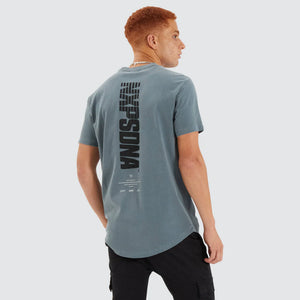 Basis Dual Curved Tee - Pigment Stormy Weather