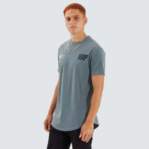 Basis Dual Curved Tee - Pigment Stormy Weather